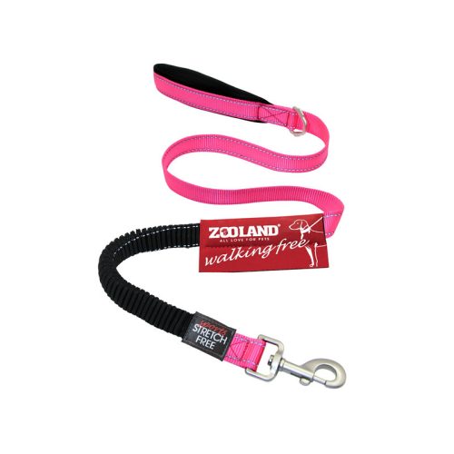 Stretch Free ZSF Flexible Leash : Pink