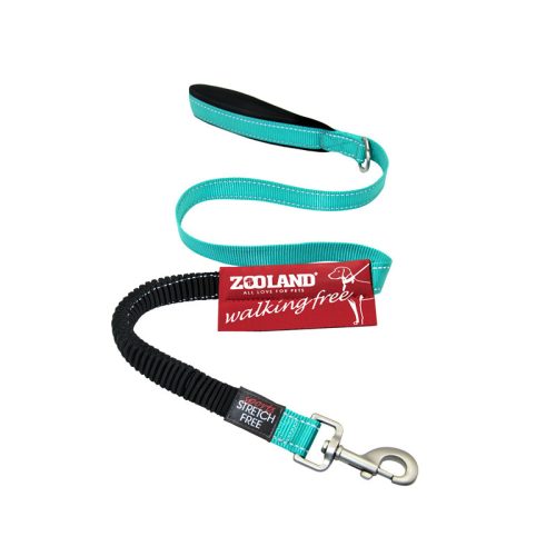 Stretch Free ZSF Flexible Leash : Turquoise
