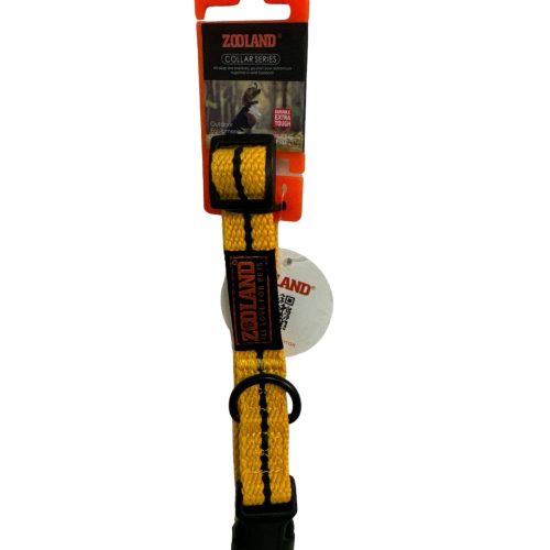 Cotton Feeling Webbing Collar ZCW-002A Yellow