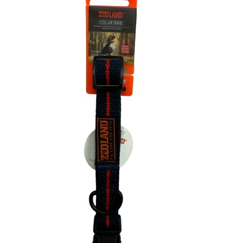 Cotton Feeling Webbing Collar ZCW-002C Dark Blue