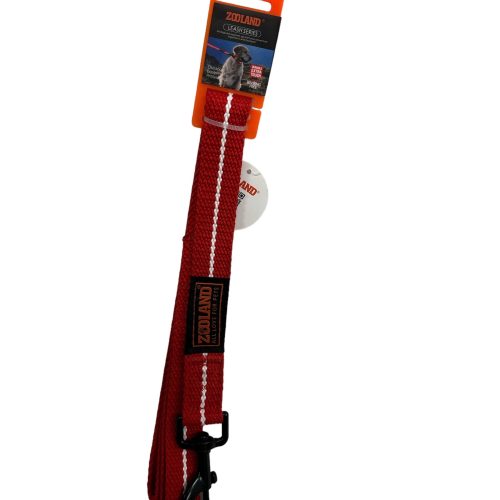 Cotton Feeling Webbing Leash ZCW-001B Red